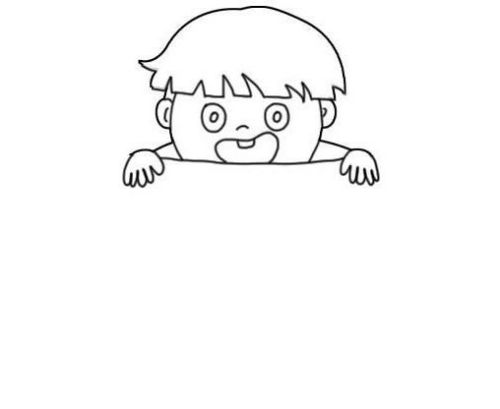 彩色小孩吃西瓜简笔画怎么画 可爱小孩吃西瓜简笔画画法
