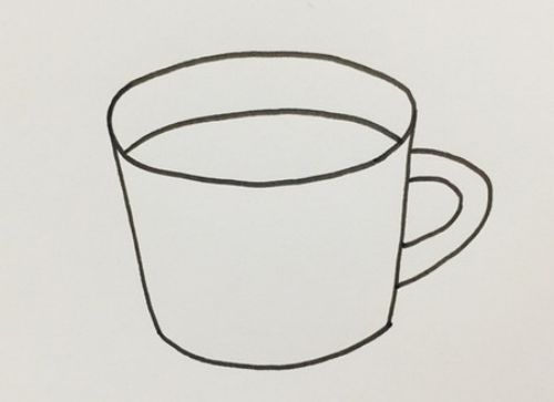 彩色水杯简笔画绘画教程 简单又漂亮水杯简笔画怎么画