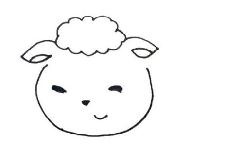 简单彩色小羊简笔画步骤 可爱呆萌小羊简笔画怎么画