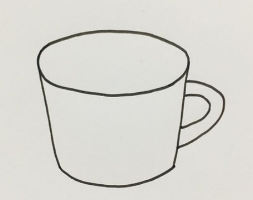 彩色水杯简笔画绘画教程 简单又漂亮水杯简笔画怎么画