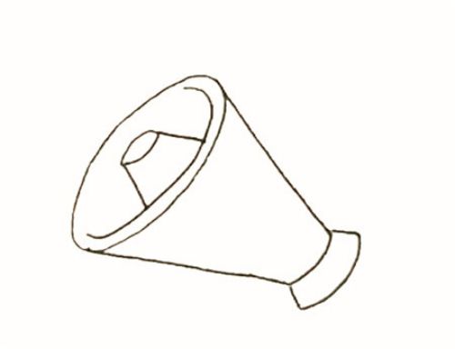 彩色喇叭简笔画怎么画 可爱喇叭简笔画教程画法