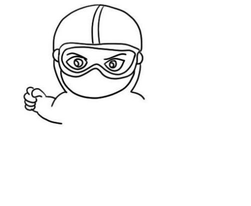 彩色儿童抗击疫情简笔画画法 简单又漂亮抗击疫情简笔画怎么画