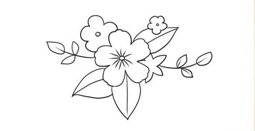 简单又好看花朵简笔画怎么画 彩色花朵简笔画画法步骤