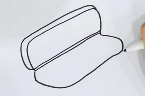 打开的铅笔盒简笔画教学 简单又漂亮铅笔盒简笔画怎么画