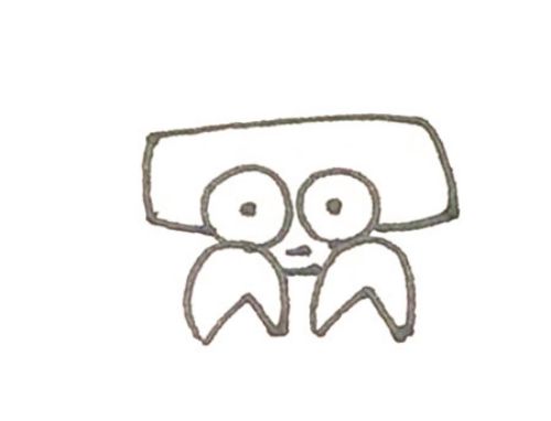 彩色寄居蟹简笔画教学 卡通可爱寄居蟹简笔画怎么画