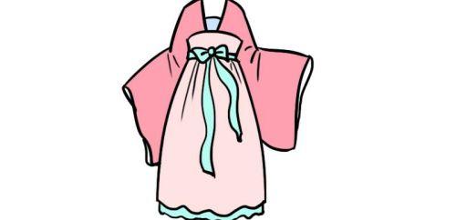 简单又漂亮汉服简笔画怎么画 古风女汉服简笔画教学步骤