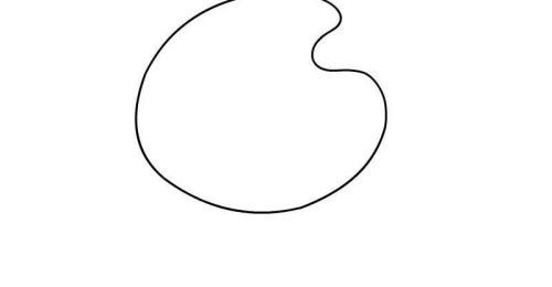 简单彩色调色板简笔画图片大全 颜色调色板简笔画怎么画-素描自学网 简单彩色调色板简笔画图片大全 颜色调色板简笔画怎么画