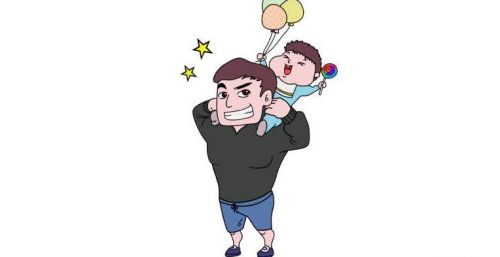 彩色小班父亲节简笔画步骤图解 简单又好看父亲节简笔画怎么画