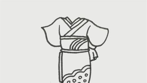 古风女汉服简笔画怎么画 简单又漂亮汉服简笔画图解教程