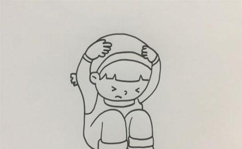 彩色预防地震简笔画图片大全 幼儿园地震简笔画怎么画