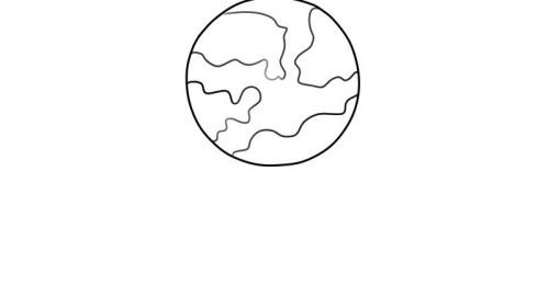 幼儿园保护地球简笔画教学画法 保护地球简笔画儿童画怎么画