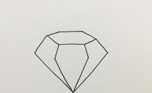 钻石简笔画儿童画怎么画 简单彩色钻石简笔画带步骤画法