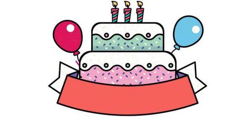 可爱生日蛋糕简笔画步骤教学 儿童画简单生日蛋糕简笔画怎么画