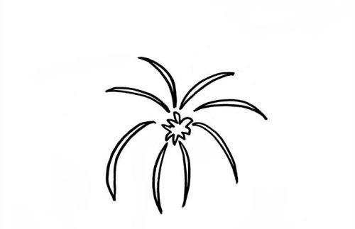 烟花简笔画儿童画怎么画 彩色简单烟花简笔画教程步骤-素描自学网 烟花简笔画儿童画怎么画 彩色简单烟花简笔画教程步骤