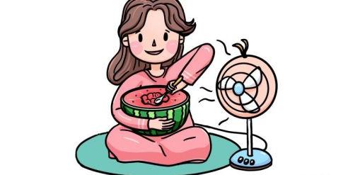 吃西瓜的小女孩简笔画怎么画 可爱女孩吃西瓜简笔画 步骤