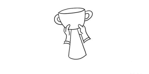 第一名卡通奖杯简笔画怎么画 简单又好看奖杯简笔画教学画法