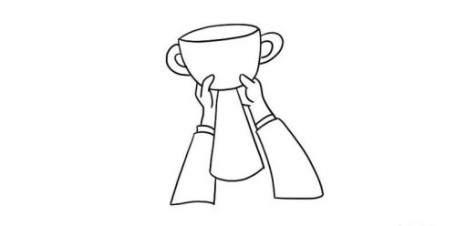 第一名卡通奖杯简笔画怎么画 简单又好看奖杯简笔画教学画法