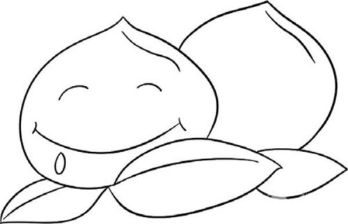 带颜色桃子简笔画儿童画教程 彩色可爱桃子简笔画图片大全