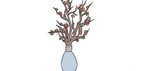 儿童古风花瓶简笔画怎么画 花纹彩色花瓶简笔画教程