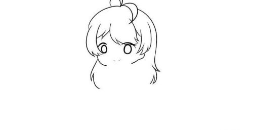 漂亮可爱小女孩简笔画怎么画 卡通穿校服小女孩简笔画步骤教学
