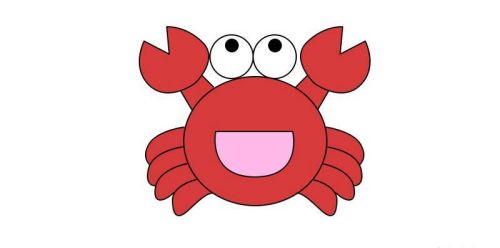 可爱卡通螃蟹简笔画图片大全 简单又漂亮螃蟹简笔画教程