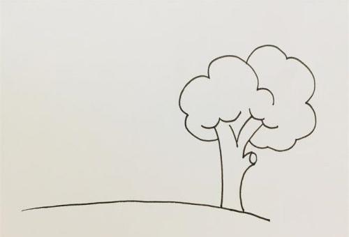 彩色森林简笔画图片大全 简单又漂亮森林简笔画怎么画