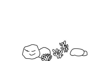 彩色儿童海底世界简笔画怎么画 简单又漂亮海底世界简笔画教学画法
