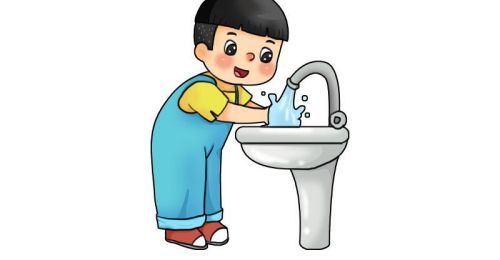 防疫勤洗手简笔画怎么画 幼儿园勤洗手简笔画画法教程