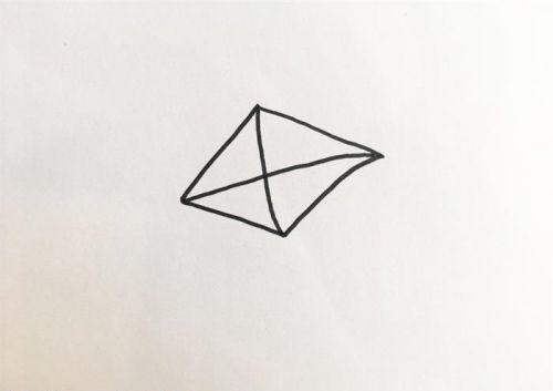 彩色风筝简笔画图片大全 简单又漂亮风筝简笔画怎么画