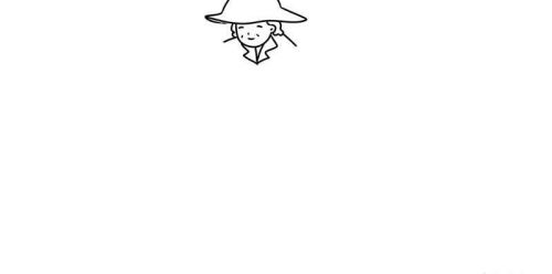 打扫卫生环卫工人简笔画教学 儿童画环卫工人简笔画怎么画