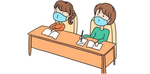 学生戴口罩上课简笔画怎么画 戴口罩的小朋友简笔画步骤