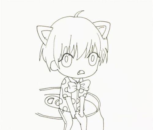 彩色动漫卡通小男孩简笔画图片大全 可爱卡通小男孩简笔画怎么画