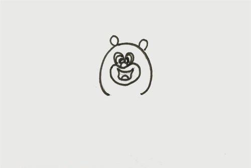 彩色熊出没简笔画图片大全 熊出没熊二简笔画图怎么画