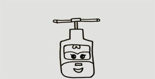 超级飞侠的简笔画详细步骤图教程 可爱超级飞侠简笔画怎么画