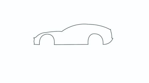 赛车跑车简笔画图片大全 彩色超级赛车跑车简笔画怎么画