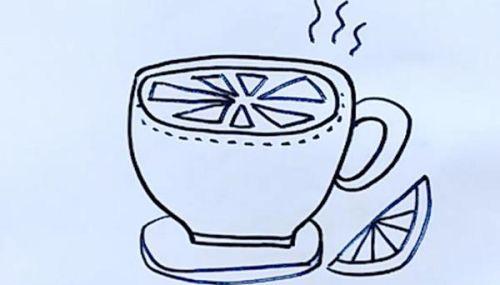 美味的下午茶简笔画怎么画 简单又漂亮饮料简笔画教程带步骤