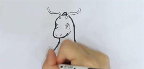 带颜色恐龙简笔画图片大全 可爱呆萌恐龙简笔画怎么画