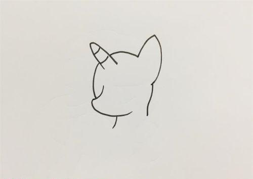 涂色可爱小马宝莉简笔画怎么画 公主小马宝莉简笔画教程带步骤
