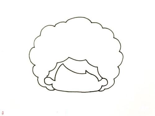 卡通少女白羊座简笔画画法图解 女孩可爱又简单白羊座简笔画怎么画