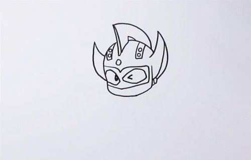 彩色有颜色奥特曼简笔画教程步骤 儿童简单奥特曼简笔画怎么画