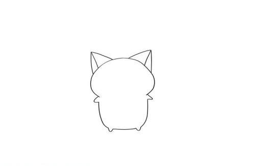 简单漂亮猫咪简笔画教学步骤 可爱呆萌猫咪简笔画怎么画