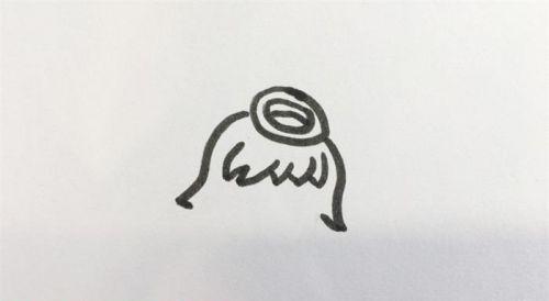 呆萌小女孩小天使简笔画教程带步骤 带翅膀Q版小天使简笔画怎么画