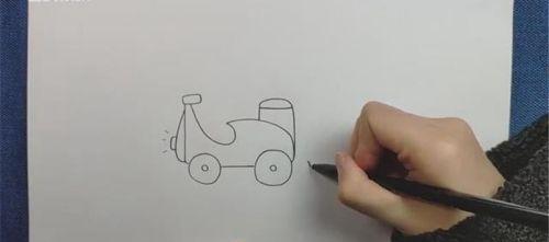 幼儿彩色电动车简笔画带步骤教学 电动车简笔画儿童简笔画怎么画