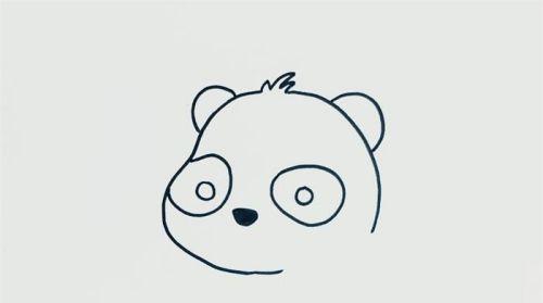 卡通可爱大熊猫简笔画怎么画 简单又好看大熊猫简笔画教学图解