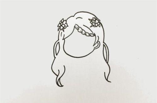 可爱涂色公主简笔画教学图解 女王公主简笔画怎么画