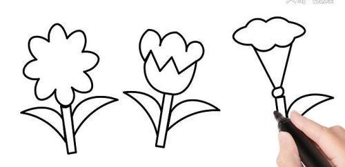 彩色漂亮花朵简笔画怎么画 简单又好看花朵简笔画教学带步骤