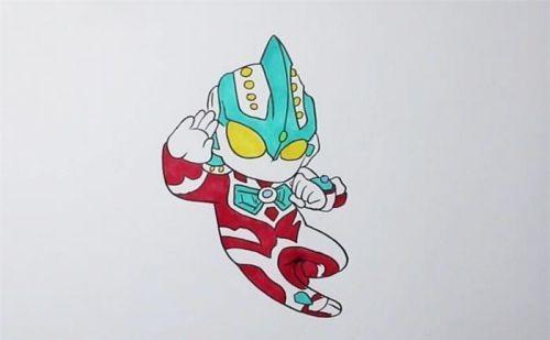 奥特曼简笔画一步一步怎么画 儿童简单奥特曼简笔画画法教程