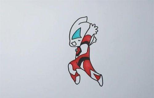 全身帅气奥特曼简笔画怎么画 儿童简单奥特曼简笔画画法图解