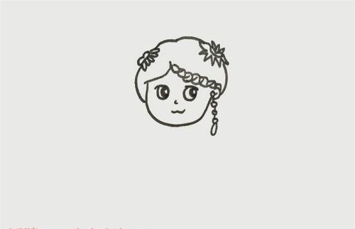 美少女彩色公主简笔画画法教程 简单又漂亮公主简笔画怎么画-素描自学网 美少女彩色公主简笔画画法教程 简单又漂亮公主简笔画怎么画