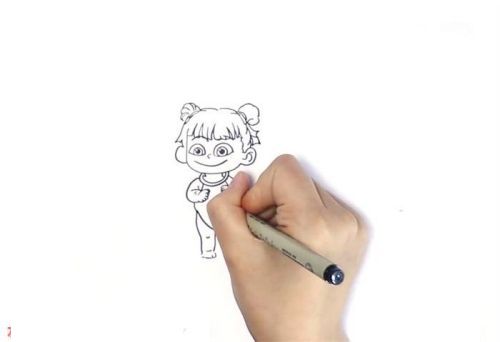 儿童画哪吒简笔画怎么画 q版魔童哪吒简笔画教程带步骤
